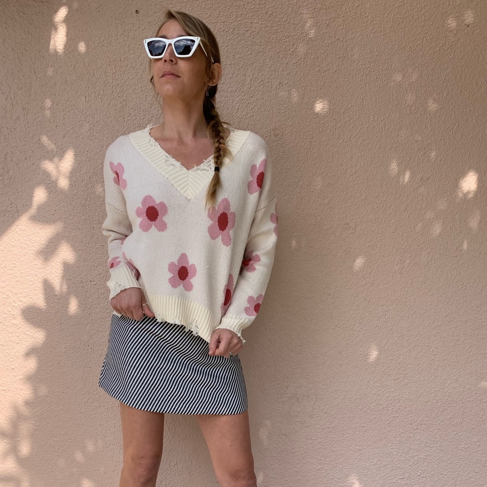 Flower Sweater